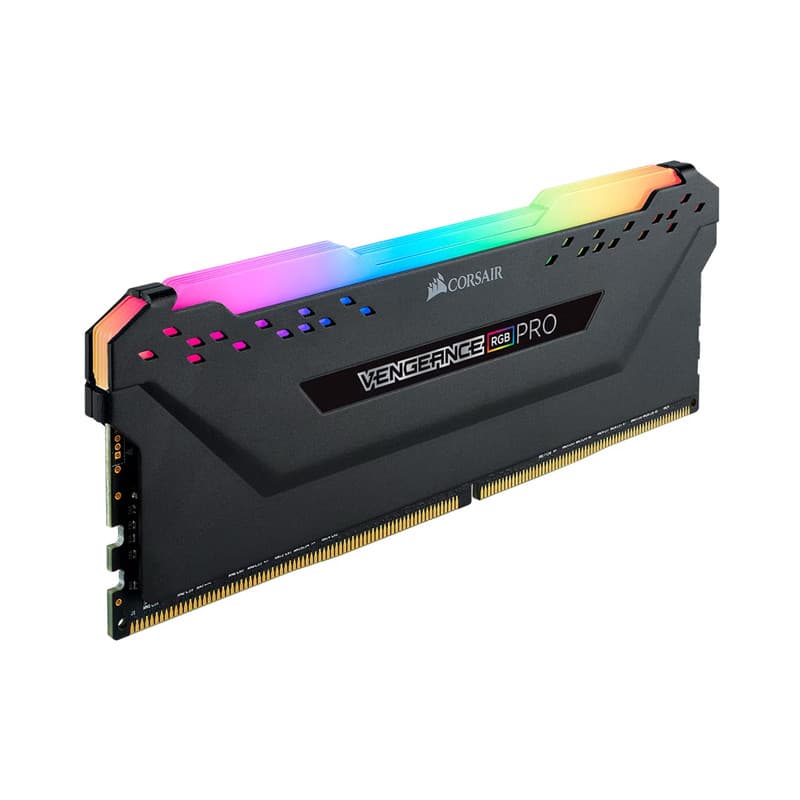 رم دسکتاپ کورسیر DDR4 دوکاناله 3200 CL16 مدل VENGEANCE RGB PRO ظرفیت 16 گیگابایت