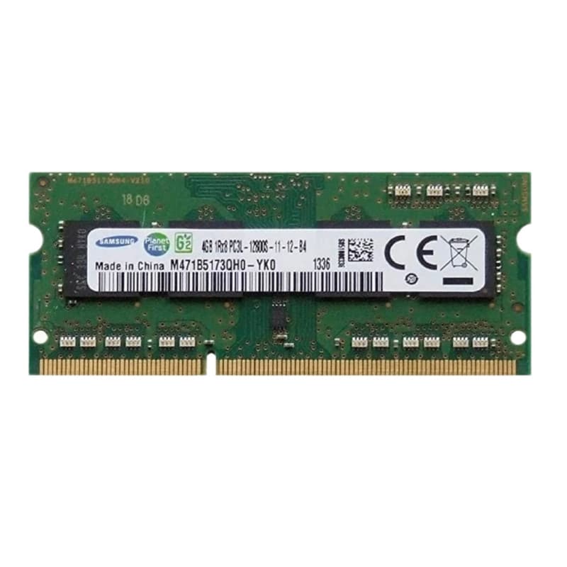 رم لپ تاپ DDR3L تک کاناله 1600 مگاهرتز CL11 سامسونگ مدل12800 4 گیگابایت