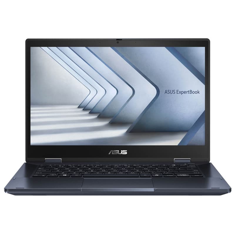 لپ تاپ 14 اینچی ایسوس مدل ExpertBook B3 Flip B3402FVA-Core 5 120U-16GB DDR4 3200MHz-512GB SSD-Touch-Backlit-Fingerprint به همراه ماوس و قلم و کیف