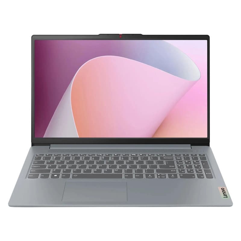 لپ‌تاپ لنوو مدل IdeaPad Slim 3 15ABR8 با پردازنده Ryzen 7-7730U، رم DDR4 8GB با فرکانس 3200MHz، حافظه SSD با ظرفیت 512GB، نمایشگر 15.6 اینچ IPS با وضوح Full HD