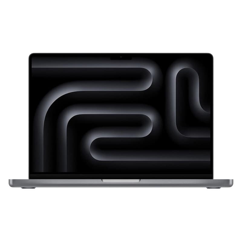 لپ‌تاپ اپل مدل MacBook Pro MTL83 2023 LLA با پردازنده Apple M3، رم 8GB، حافظه SSD با ظرفیت 1TB، نمایشگر 14.2 اینچ Retina با نرخ به‌روزرسانی 120Hz، دارای نور پس‌زمینه کیبورد و حسگر اثر انگشت، سیستم‌عامل Apple Mac OS