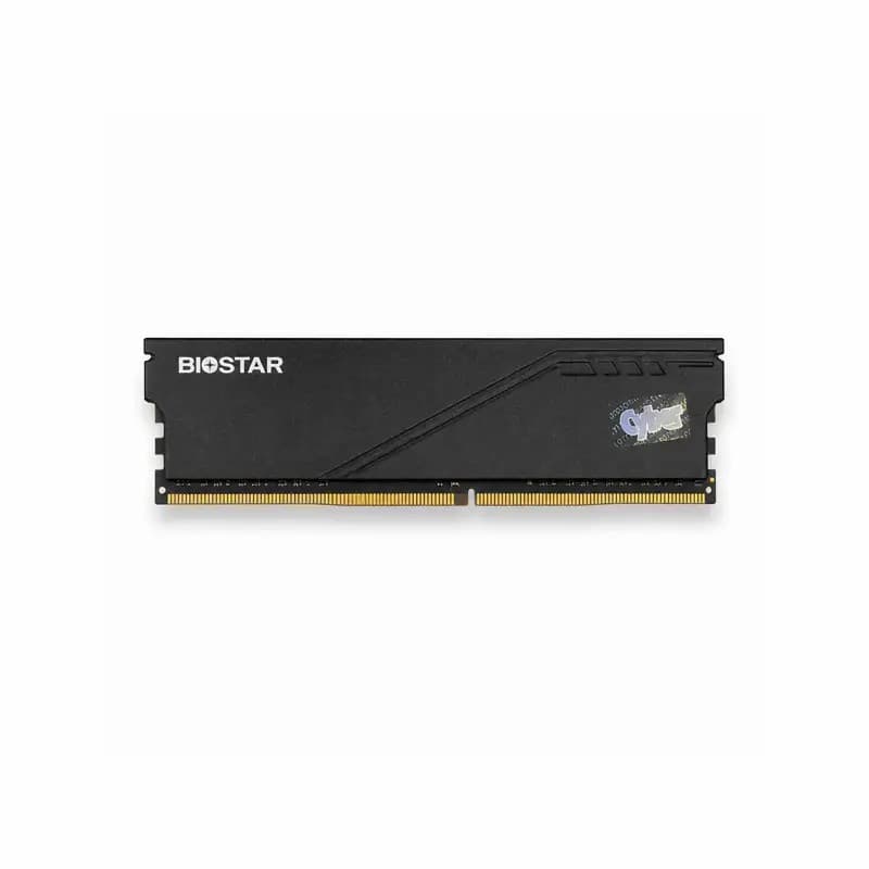 رم دسکتاپ DDR4 تک کاناله 3200 مگاهرتز CL22 بایوستار مدل Storming V ظرفیت 8 گیگابایت