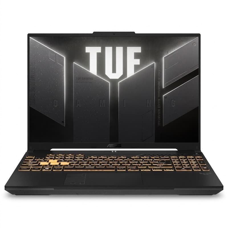 لپ تاپ 16 اینچی ایسوس مدل TUF Gaming F16 FX607VJB-Core 5 210H-RTX3050 6GB-16GB DDR5 5600MHz-512GB SSD-WUXGA 144Hz