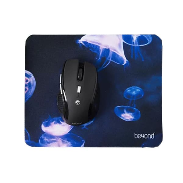 ماوس بی سیم بیاند مدل BM-3520RF به همراه ماوس پد