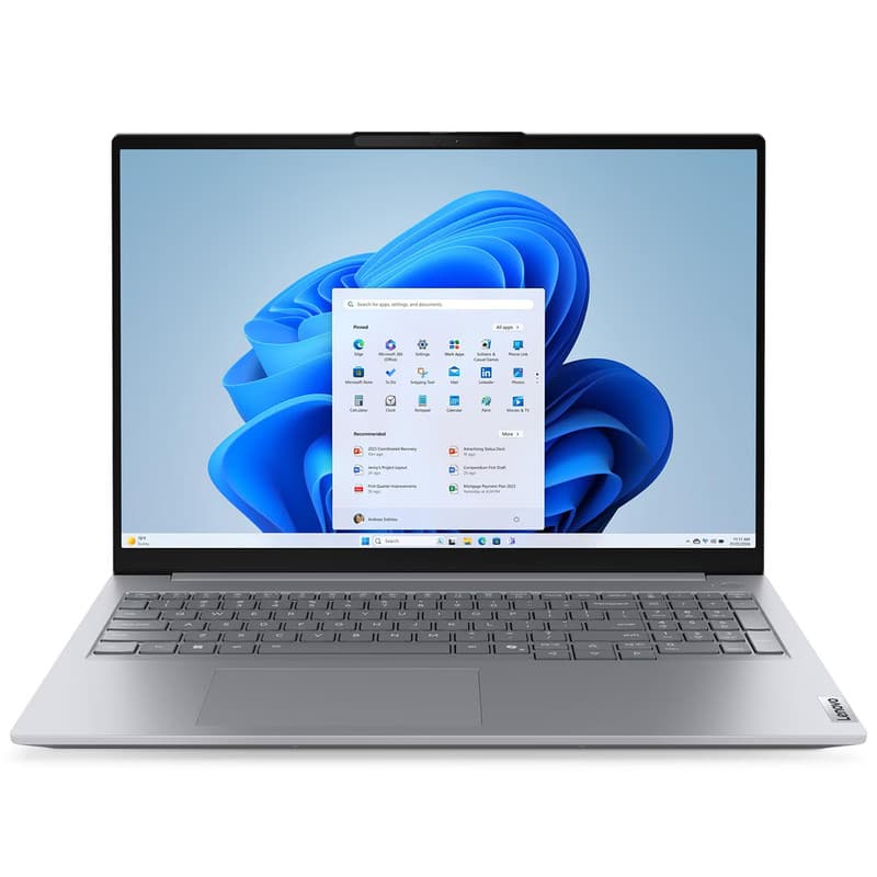 لپ تاپ 16 اینچی لنوو مدل ThinkBook 16 G8 IAL-Core Ultra 7 255H-16GB DDR5 5600MHz-512GB SSD-IPS 60Hz-Backlit-Fingerprint