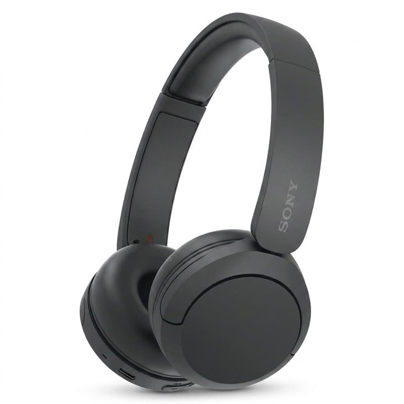 هدفون بلوتوثی سونی مدل WH-CH520 درگاه شارژ USB Type-C، دارای طراحی چرخشی برای حمل و نگهداری آسان