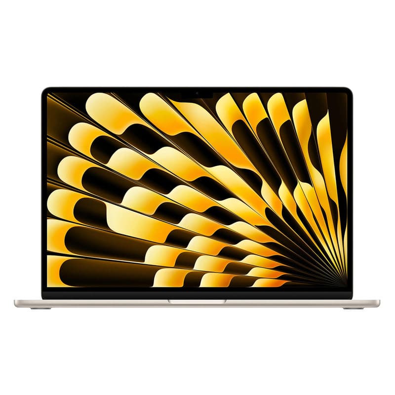 لپ‌تاپ اپل مدل MacBook Air MXD33 2024 LLA با پردازنده Apple M3، رم 16GB، حافظه SSD با ظرفیت 512GB، نمایشگر 15.3 اینچ Retina، دارای نور پس‌زمینه کیبورد، حسگر اثر انگشت و سیستم‌عامل Apple Mac OS