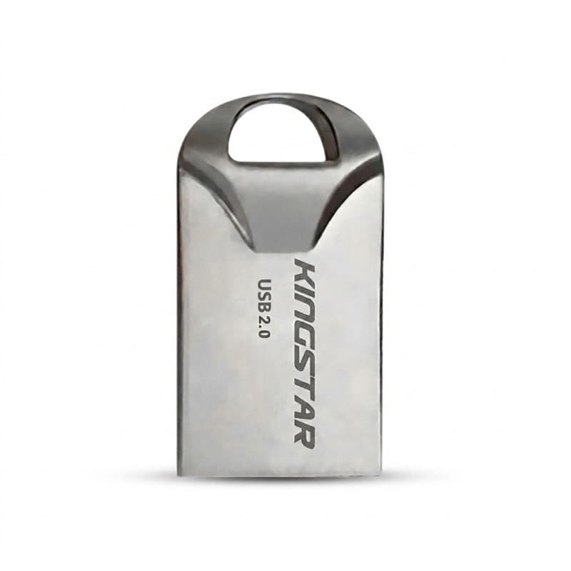 فلش مموری 32 گیگابایت کینگ استار مدل KS218 با رابط USB 2.0 و بدنه فلزی بندانگشتی