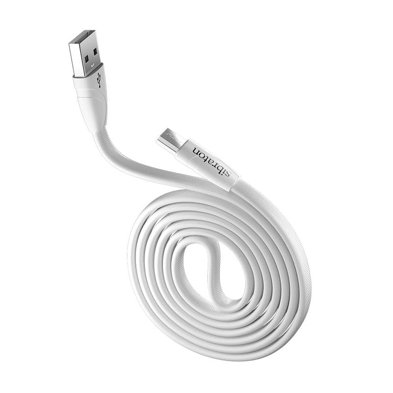 کابل تبدیل USB به microUSB سیبراتون مدل S222A طول 1.1 متر