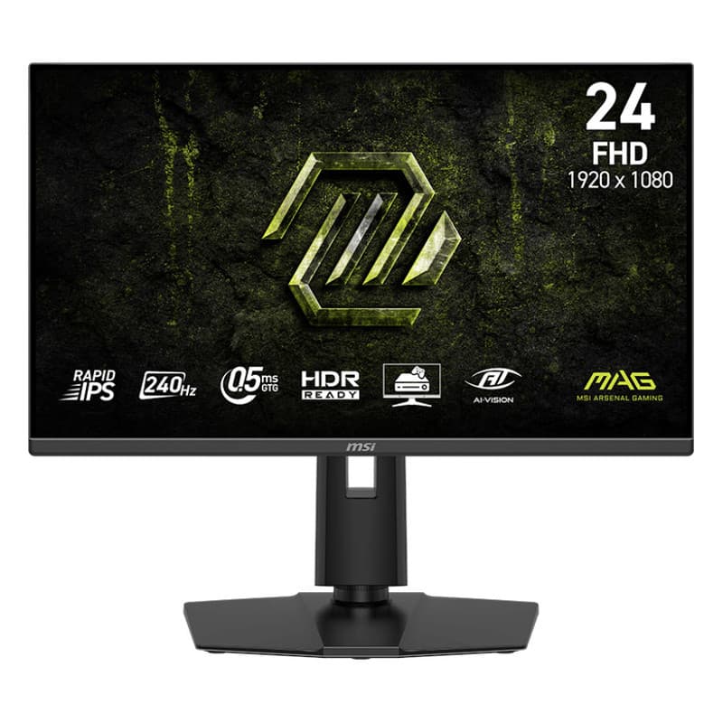 مانیتور گیمینگ 23.8 اینچ ام اس آی مدل MAG 245PF X24 با وضوح Full HD پنل Rapid IPS و نرخ به روزرسانی 240 هرتز