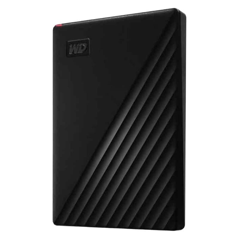 هارد اکسترنال وسترن دیجیتال مدل My Passport ظرفیت چهار ترابایت دارای رابط USB Type-A 3.0