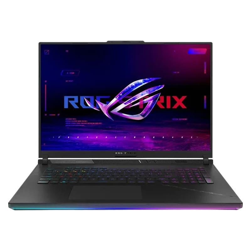 لپ تاپ 18 اینچی ایسوس مدل ROG Strix SCAR 18 G834JYR-N6060-i9 14900HX-64GB DDR5 5600MHz-1TB SSD-RTX4090-QHD 240Hz