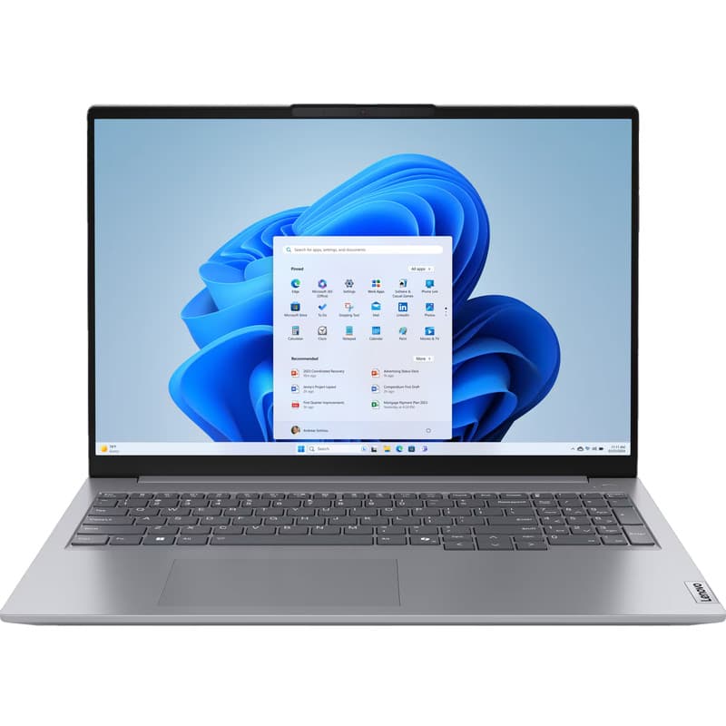 لپ تاپ 16 اینچی لنوو مدل ThinkBook 16 G7 IML-Core Ultra 5 125U-16GB DDR5-1TB SSD-IPS-Backlit-Fingerprint - کاستوم شده