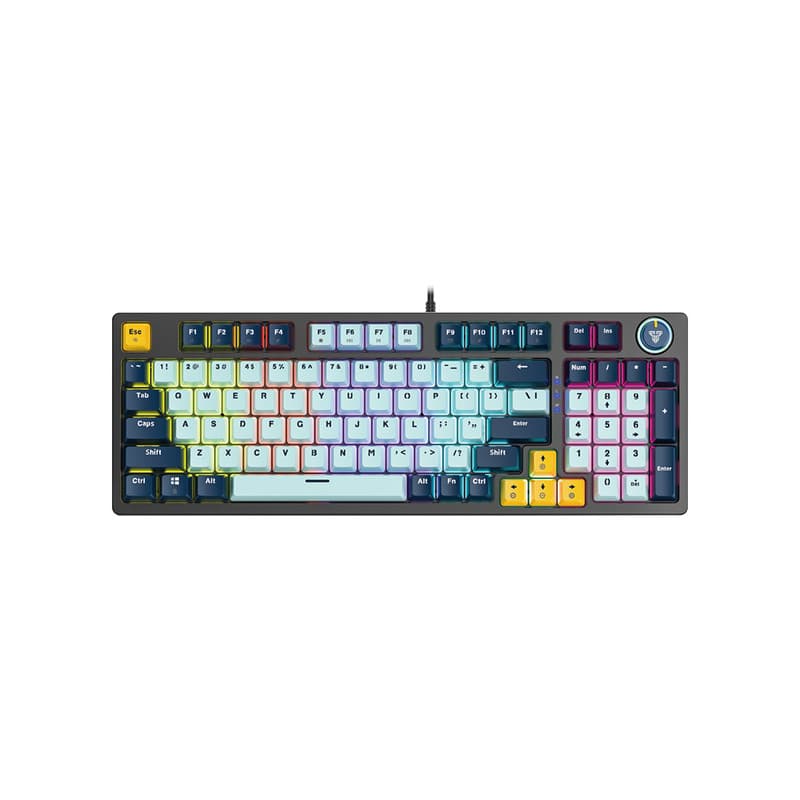 کیبورد گیمینگ فنتک مدل ATOM96 MK890v2REDSWITCH