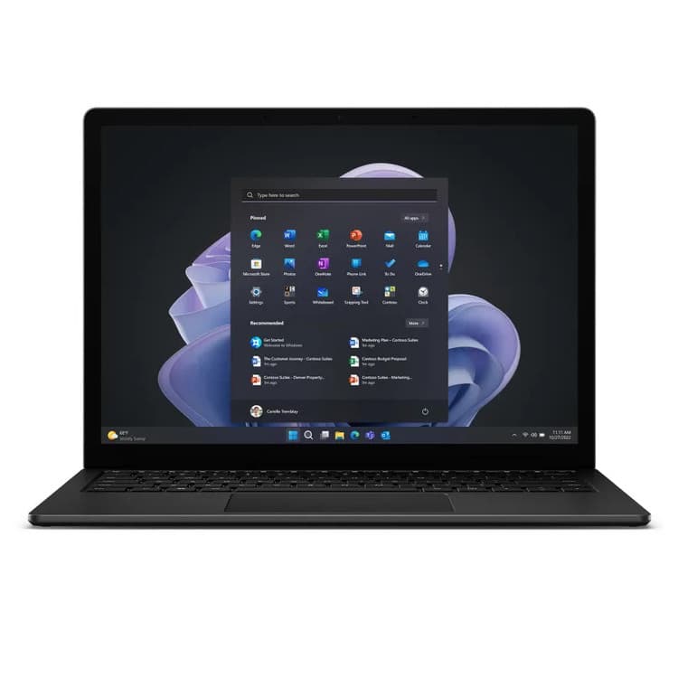 لپ‌تاپ مایکروسافت مدل Surface Laptop 5 با پردازنده Core i5-1235U، رم LPDDR5X 8GB، حافظه SSD با ظرفیت 256GB، نمایشگر لمسی 13.5 اینچ PixelSense، دارای نور پس‌زمینه کیبورد، سیستم‌عامل Windows 11