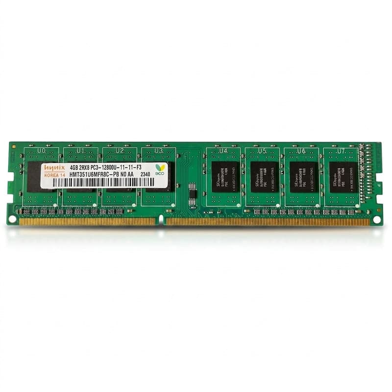 رم کامپیوتر DDR3 تک کاناله 1600 مگاهرتز CL11 هاینیکس مدل PC3-12800U ظرفیت 4 گیگابایت