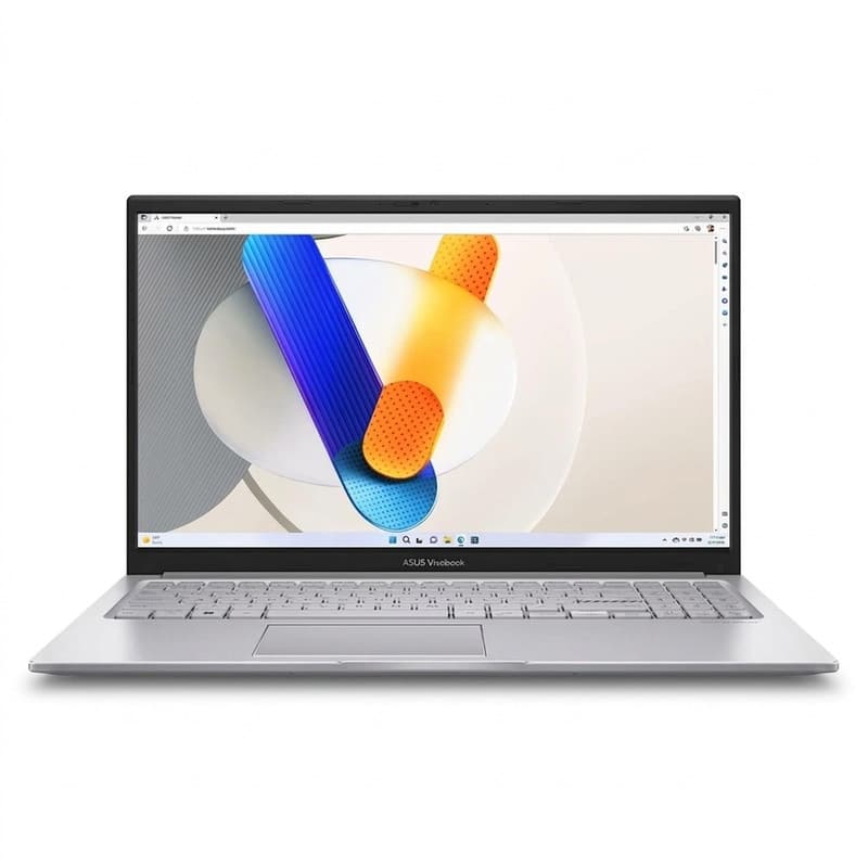 لپ‌تاپ ایسوس مدل Vivobook X1504VA-NJ816 با پردازنده Core i3-1315U، رم DDR4 4GB با فرکانس 3200MHz، حافظه SSD با ظرفیت 512GB، نمایشگر 15.6 اینچ IPS با وضوح Full HD