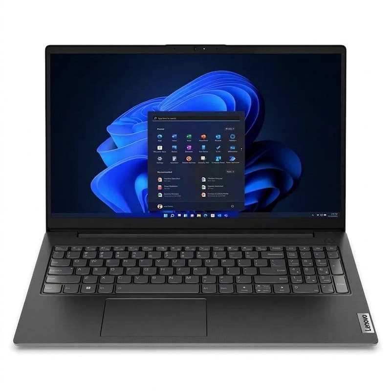 لپ‌تاپ لنوو مدل V15 G4 IRU با پردازنده Core i3-1315U، رم DDR4 8GB با فرکانس 3200MHz، حافظه SSD با ظرفیت 256GB، نمایشگر 15.6 اینچ TN با وضوح Full HD