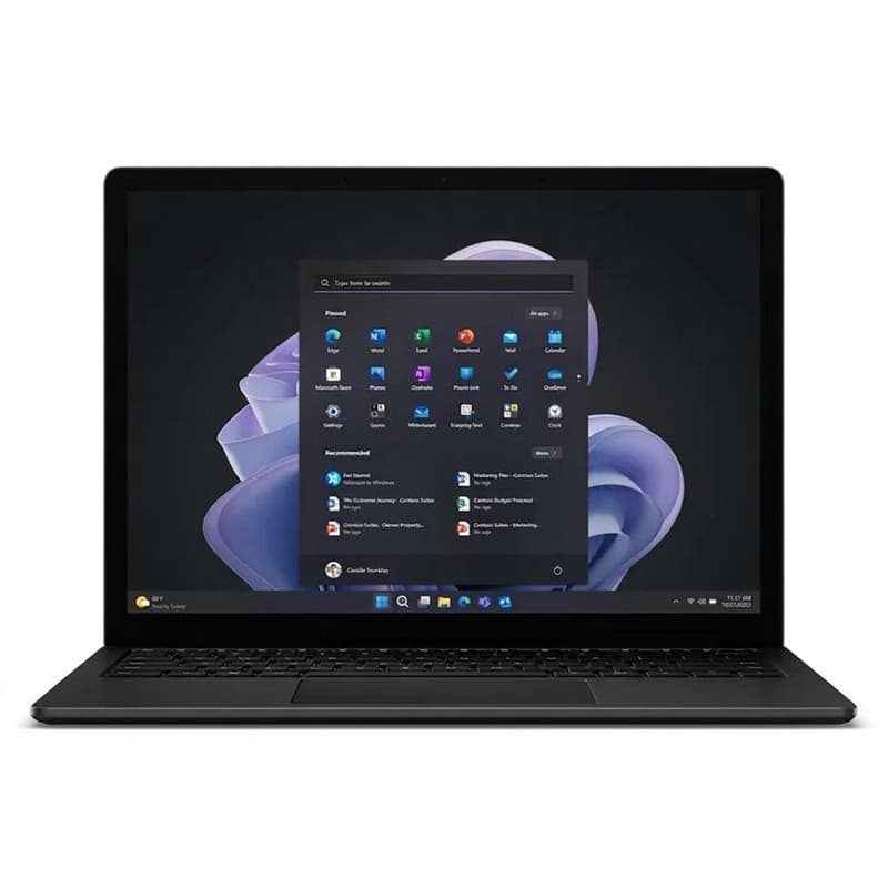 لپ‌تاپ مایکروسافت مدل Surface Laptop 5 با پردازنده Core i5-1235U، رم LPDDR5X 8GB، حافظه SSD با ظرفیت 512GB، نمایشگر لمسی 13.5 اینچ PixelSense، دارای نور پس‌زمینه کیبورد، سیستم‌عامل Windows 11