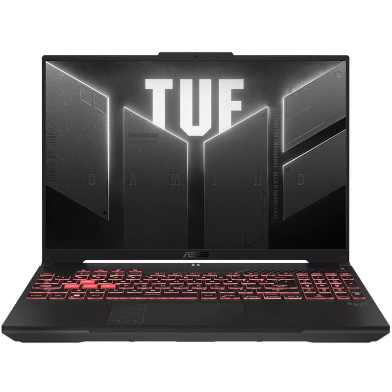 لپ تاپ 16 اینچی ایسوس مدل TUF Gaming A16 FA607NUG-WH73-R7 7445HS-RTX4050 6GB-16GB DDR5 5600MHz-512GB SSD-FHD 144Hz-W