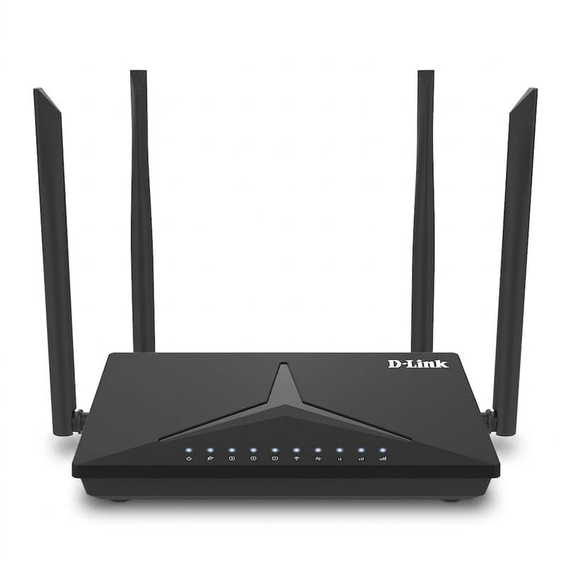 مودم روتر بی‌سیم خانگی 4G دی-لینک مدل DWR-M920 با شیار سیم‌کارت، پشتیبانی از 32 کاربر، سرعت انتقال 150 مگابیت، چهار آنتن داخلی و خارجی و رابط RJ-45 WAN/LAN
