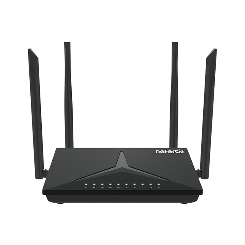مودم روتر 4G نتربیت مدل NWR-M920 با پشتیبانی از شبکه LTE تا سرعت دانلود 150 مگابیت بر ثانیه، 3 پورت اترنت 10/100، نصب آسان، فایروال دوگانه SPI و NAT و رمزگذاری WPA/WPA2 برای اتصال پایدار و ایمن اینترنت