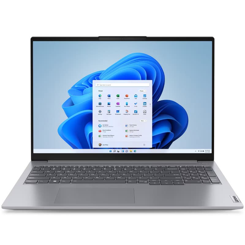 لپ تاپ 16 اینچی لنوو مدل ThinkBook 16 G6 ABP-R5 7430U-16GB DDR4-1TB SSD-IPS-Backlit-Fingerprint - کاستوم شده