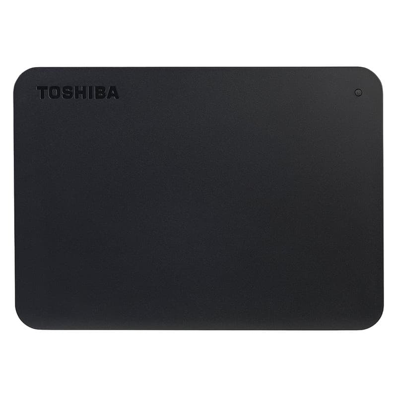 هارد اکسترنال توشیبا مدل Canvio Basics ظرفیت دو ترابایت دارای رابط USB Type-A 3.0