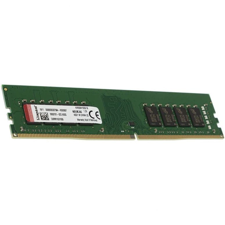 رم دسکتاپ DDR4 تک کاناله 5600 مگاهرتز CL46 کینگستون مدل UDIMM ظرفیت 8 گیگابایت