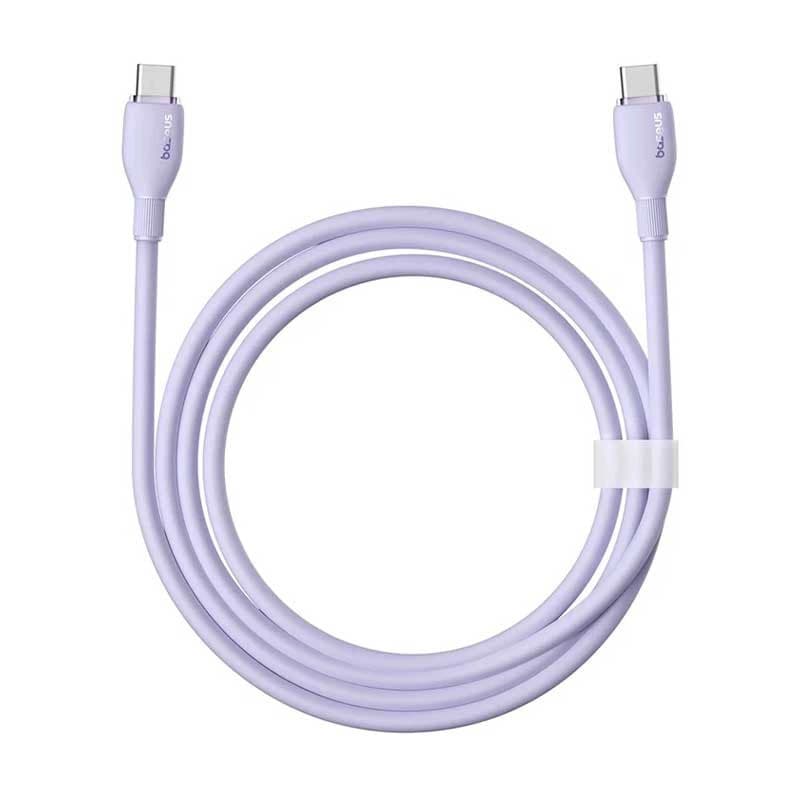 کابل USB-C بیسوس مدل Pudding 100W طول 1.2 متر