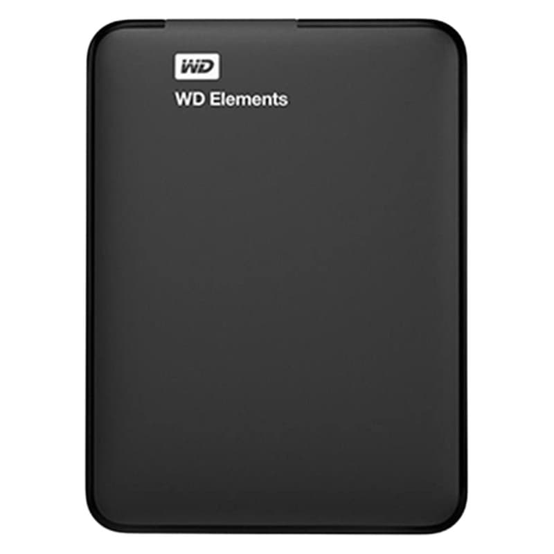 هارد اکسترنال وسترن دیجیتال مدل Elements ظرفیت چهار ترابایت دارای رابط USB Type-A 3.2