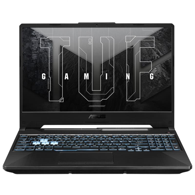 لپ تاپ 15.6 اینچی ایسوس مدل TUF Gaming A15 FA506NCG-HN807W-R7 7445HS-8GB DDR5 5600MHz-512GB SSD-RTX3050 4GB-FHD 144Hz-W